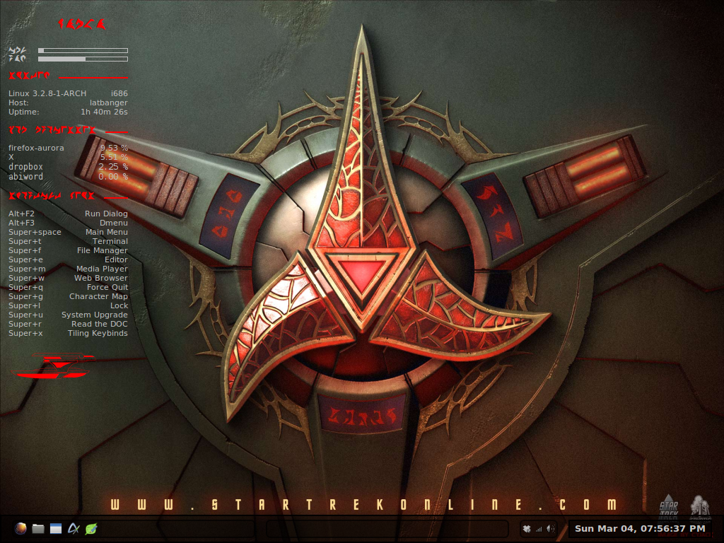klingon desktop